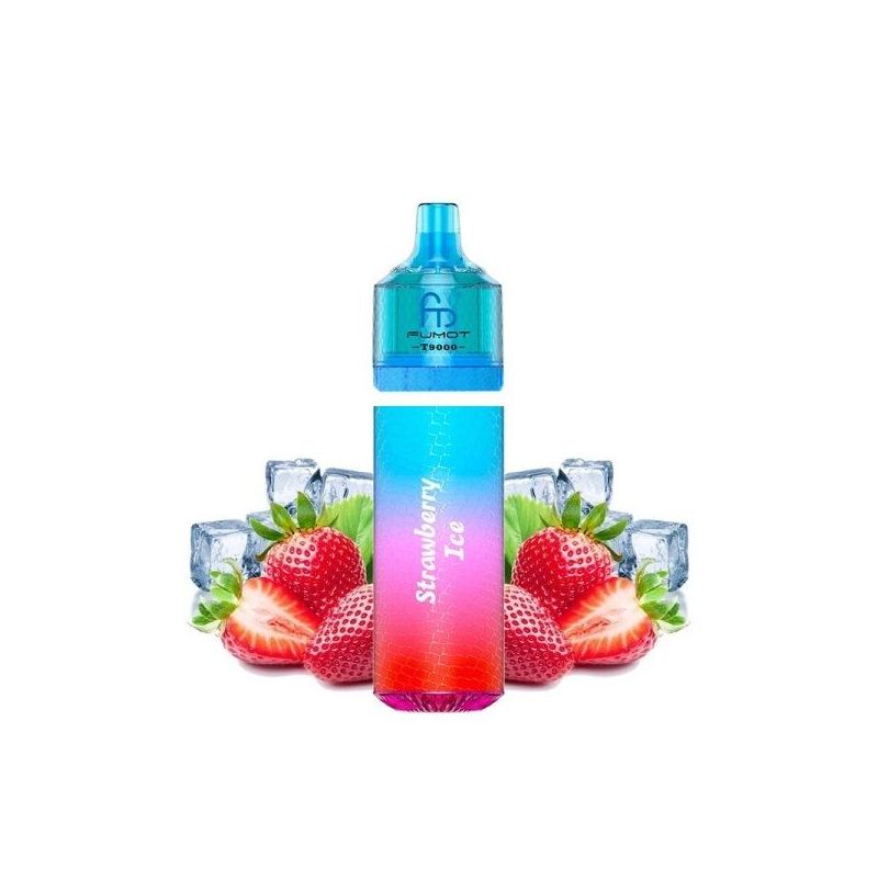 Fumot Puff T9000 TPD - Strawberry Ice 20mg Fumot Puff T9000 TPD - Strawberry Ice 20mg