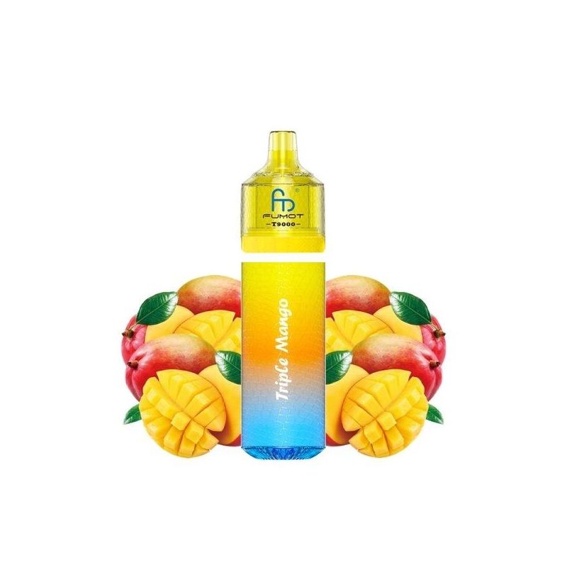 Fumot Puff T9000 TPD - Triple Mango 20mg Fumot Puff T9000 TPD - Triple Mango 20mg