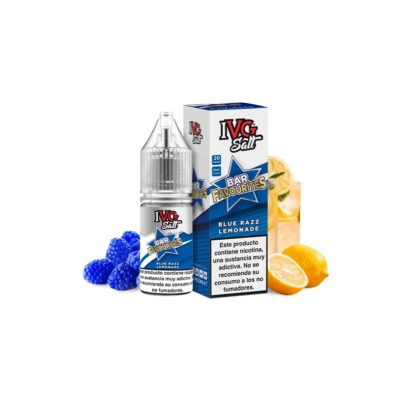 Liquid IVG Favourite Bar Salts - Blue Razz Lemonade 20mg 10ml Liquid IVG Favourite Bar Salts - Blue Razz Lemonade 20mg 10ml