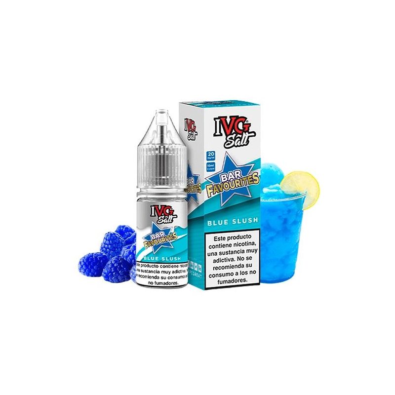 Liquid IVG Favourite Bar Salts - Blue Slush 20mg 10ml Liquid IVG Favourite Bar Salts - Blue Slush 20mg 10ml