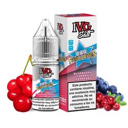 Liquid IVG Favourite Bar Salts - Blueberry Cherry Cranberry 20mg 10ml