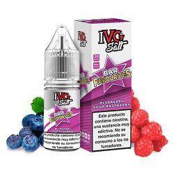 Liquid IVG Favourite Bar Salts - Blueberry Sour Raspberry 20mg 10ml
