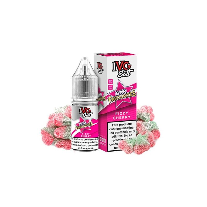 Liquid IVG Favourite Bar Salts - Fizzy Cherry 20mg 10ml Liquid IVG Favourite Bar Salts - Fizzy Cherry 20mg 10ml