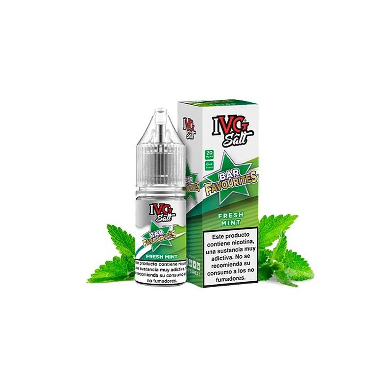 Liquid IVG Favourite Bar Salts - Fresh Mint 20mg 10ml Liquid IVG Favourite Bar Salts - Fresh Mint 20mg 10ml