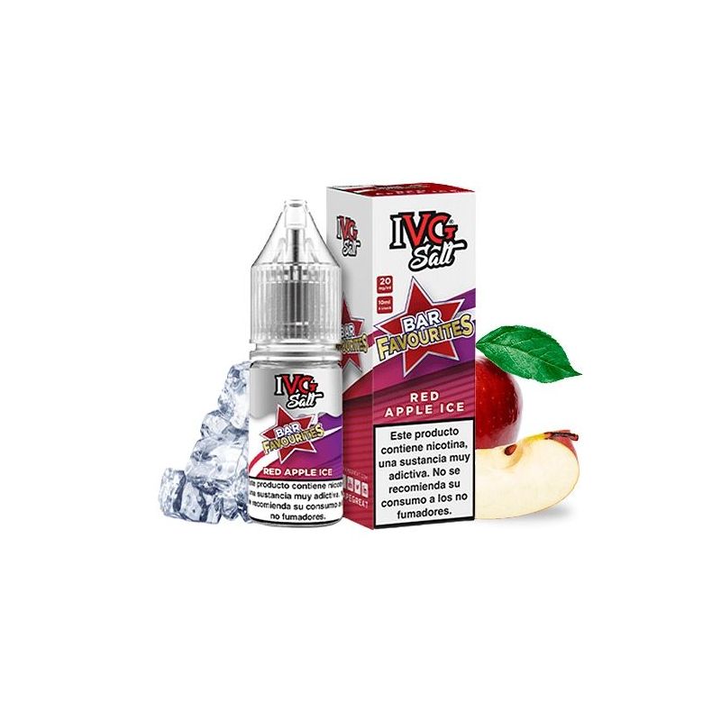 Liquid IVG Favourite Bar Salts - Red Apple Ice 20mg 10ml Liquid IVG Favourite Bar Salts - Red Apple Ice 20mg 10ml