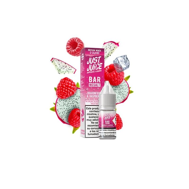 Liquid Just Juice Bar Salts - Dragon Fruit Raspberry 20mg 10ml Liquid Just Juice Bar Salts - Dragon Fruit Raspberry 20mg 10ml