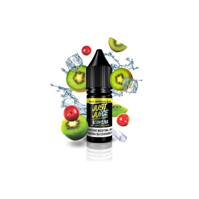 Liquid Just Juice Salts Iconic - Kiwi Cranberry On Ice 20mg 10ml Liquid Just Juice Salts Iconic - Kiwi Cranberry On Ice 20mg 10ml