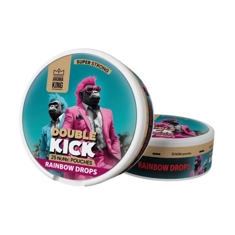 Woreczki Nikotynowe Aroma King Double Kick - Rainbow Drops 10mg NoNic Woreczki Nikotynowe Aroma King Double Kick - Rainbow Drops 10mg NoNic