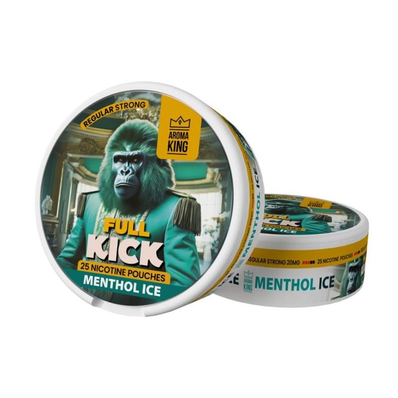 Woreczki Nikotynowe Aroma King Full Kick - Menthol Ice 20mg Woreczki Nikotynowe Aroma King Full Kick - Menthol Ice 20mg