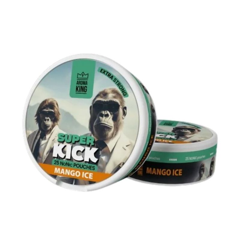 Woreczki Nikotynowe Aroma King Super Kick - Mango Ice 5mg NoNic Woreczki Nikotynowe Aroma King Super Kick - Mango Ice 5mg NoNic