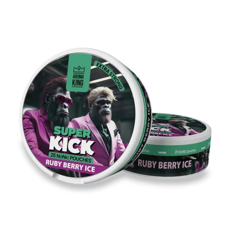 Woreczki Nikotynowe Aroma King Super Kick - Ruby Berry Ice 5mg NoNic Woreczki Nikotynowe Aroma King Super Kick - Ruby Berry Ice 5mg NoNic
