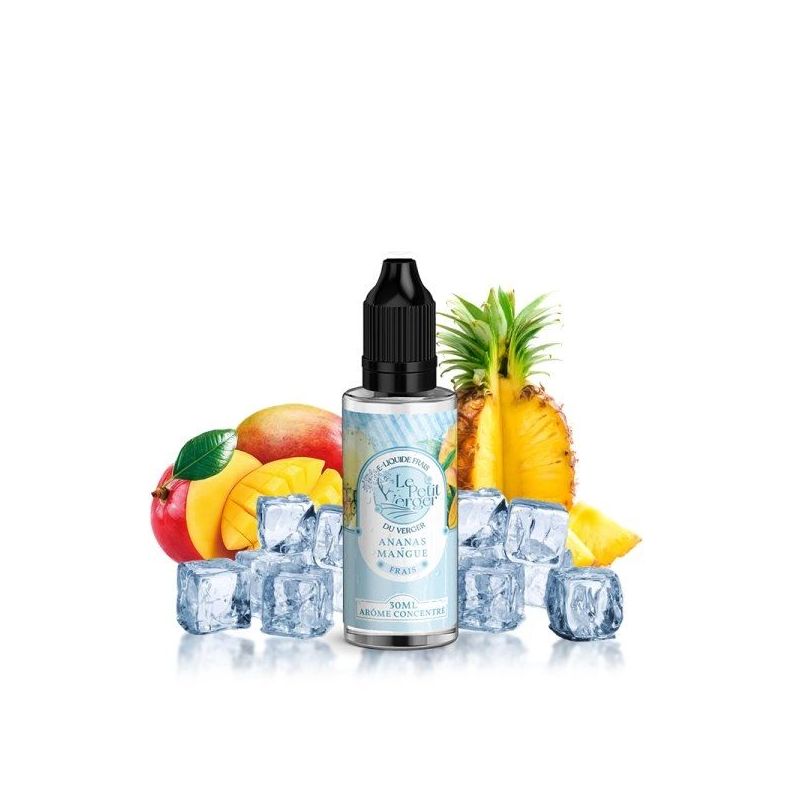 Aromat Le Petit Verger 30ml - Ananas Mangue Frais Aromat Le Petit Verger 30ml - Ananas Mangue Frais