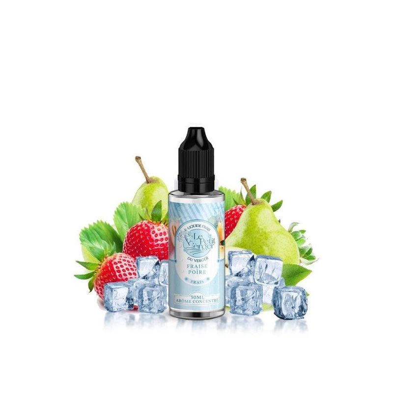 Aromat Le Petit Verger 30ml - Fraise Poire Frais Aromat Le Petit Verger 30ml - Fraise Poire Frais