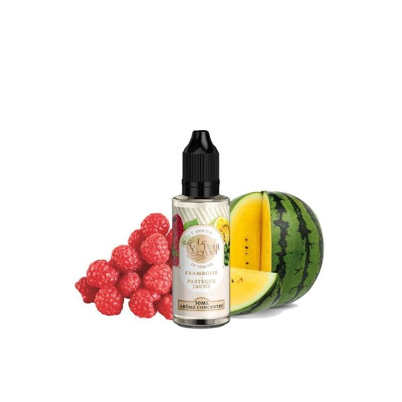 Aromat Le Petit Verger 30ml - Framboise Pastèque Jaune Aromat Le Petit Verger 30ml - Framboise Pastèque Jaune