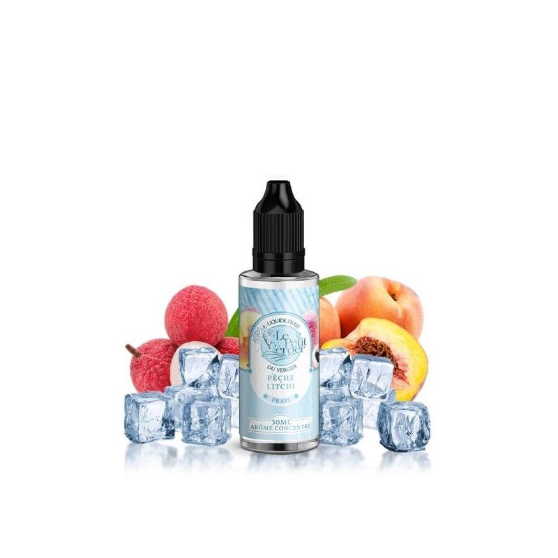 Aromat Le Petit Verger 30ml - Peche Litchi Frais Aromat Le Petit Verger 30ml - Peche Litchi Frais