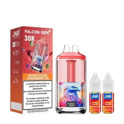 Puff 30K Falcon Gem+ 20mg - JNR - Fraise Glacée