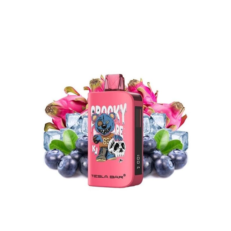 Puff ST-10 000 20mg - Tesla Bar - Dragon Fruit Blueberry Ice Puff ST-10 000 20mg - Tesla Bar - Dragon Fruit Blueberry Ice