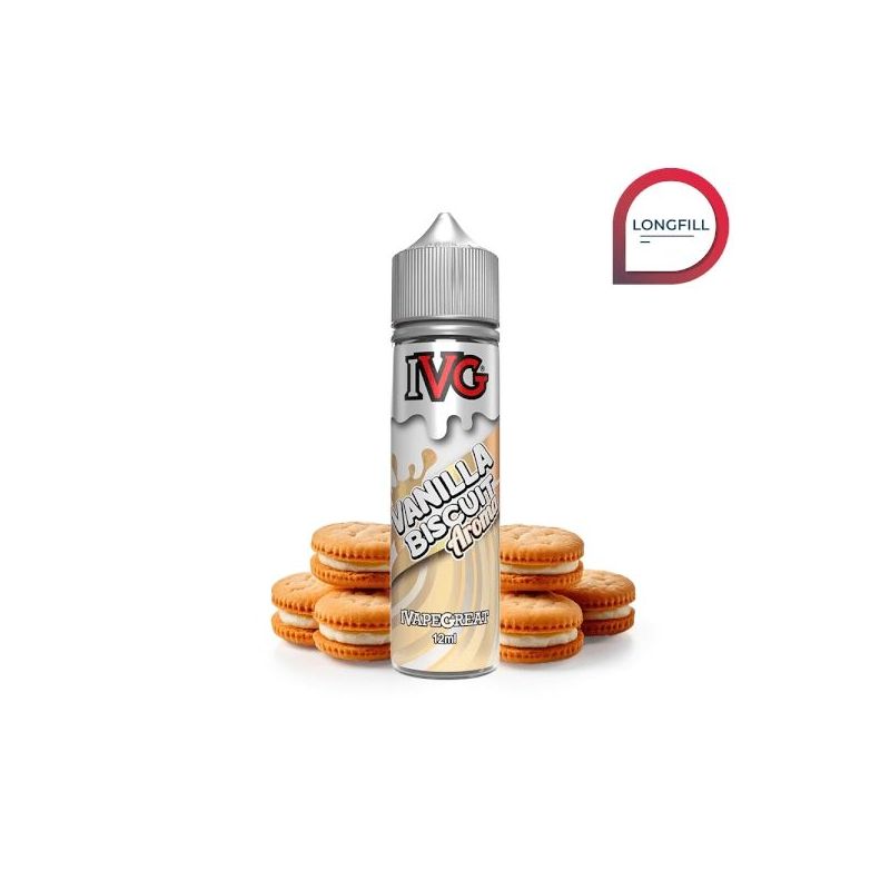 Longfill IVG - Vanilla Biscuit 12/60ml Longfill IVG - Vanilla Biscuit 12/60ml