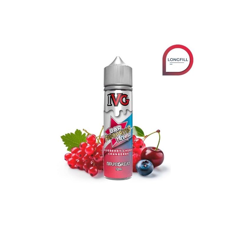 Longfill IVG - Blueberry Cherry Cranberry 12/60ml Longfill IVG - Blueberry Cherry Cranberry 12/60ml