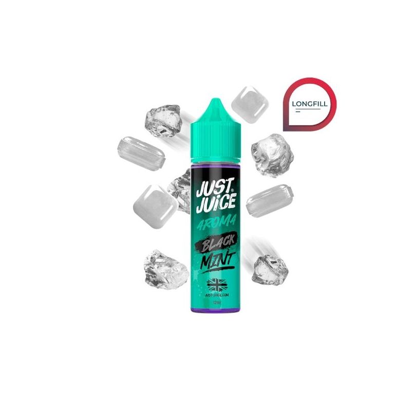 Longfill Just Juice - Mint Range Black 12/60ml Longfill Just Juice - Mint Range Black 12/60ml