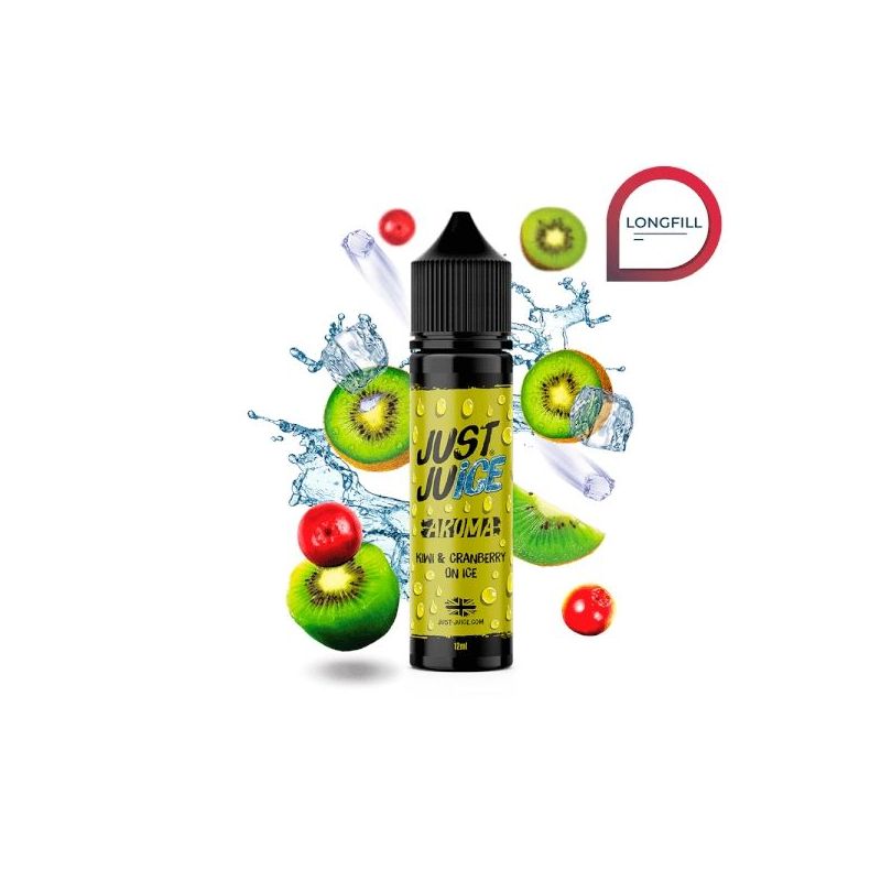 Longfill Just Juice - Kiwi Cranberry On Ice 12/60ml Longfill Just Juice - Kiwi Cranberry On Ice 12/60ml