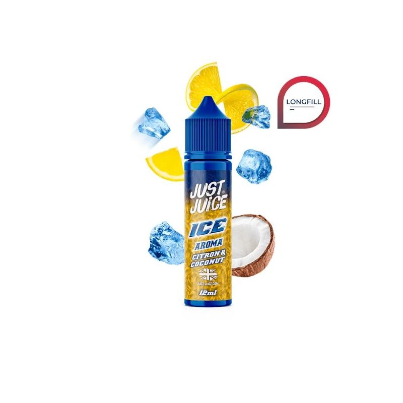 Longfill Just Juice - Citron Coconut Ice 12/60ml Longfill Just Juice - Citron Coconut Ice 12/60ml