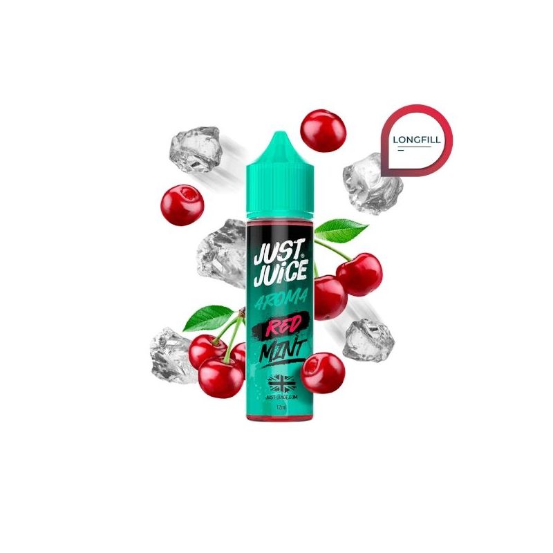 Longfill Just Juice - Mint Range Red 12/60ml