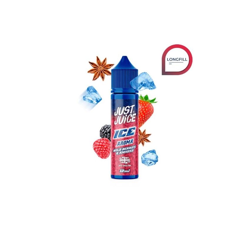 Longfill Just Juice - Wild Berries Aniseed Ice 12/60ml Longfill Just Juice - Wild Berries Aniseed Ice 12/60ml