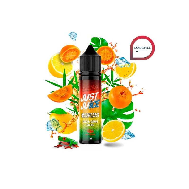 Longfill Just Juice - Lulo Citrus On Ice 12/60ml Longfill Just Juice - Lulo Citrus On Ice 12/60ml