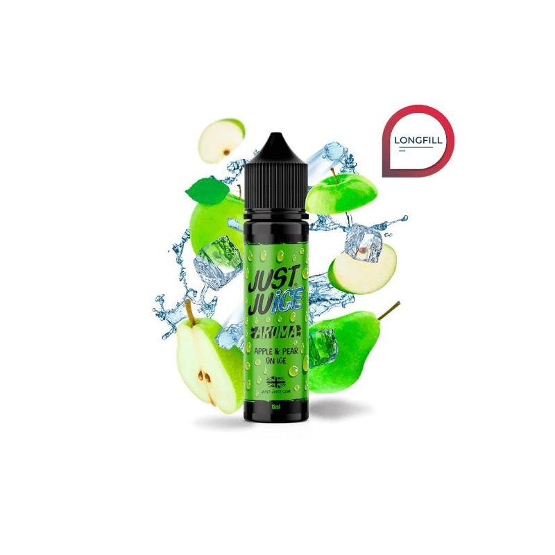 Longfill Just Juice - Apple Pear On Ice 12/60ml Longfill Just Juice - Apple Pear On Ice 12/60ml