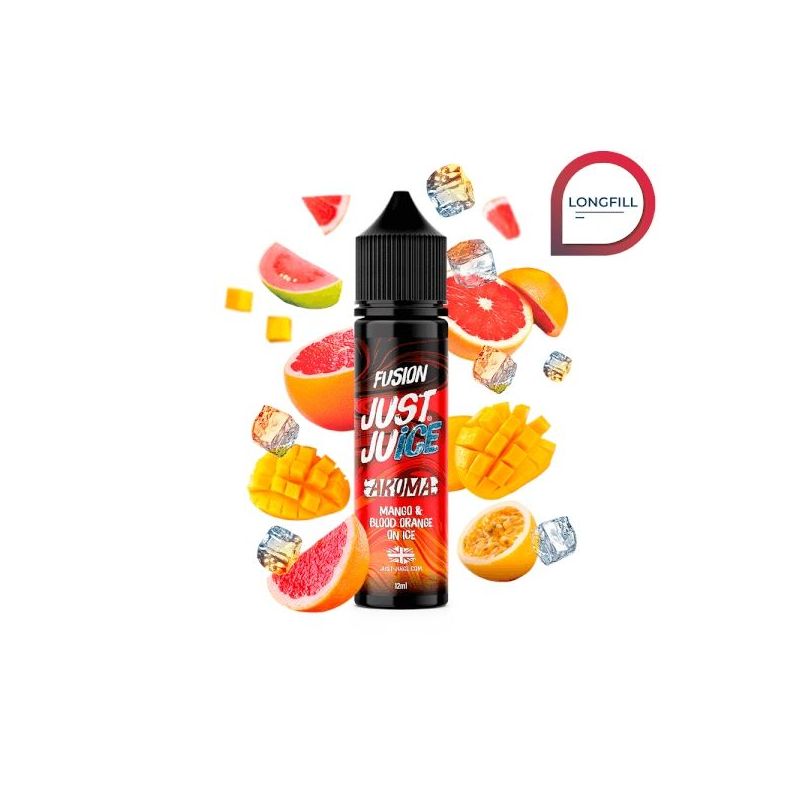Longfill Just Juice - Mango Blood Orange On Ice 12/60ml Longfill Just Juice - Mango Blood Orange On Ice 12/60ml
