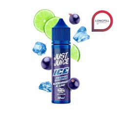 Longfill Just Juice - Blackcurrant Lime Ice 12/60ml