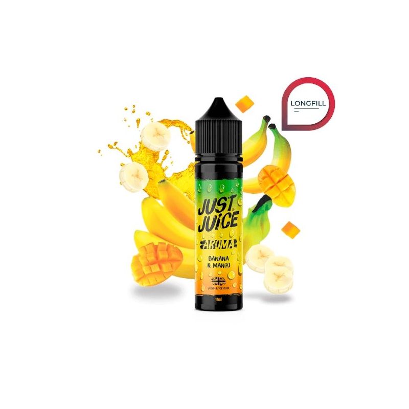 Longfill Just Juice - Banana Mango 12/60ml Longfill Just Juice - Banana Mango 12/60ml