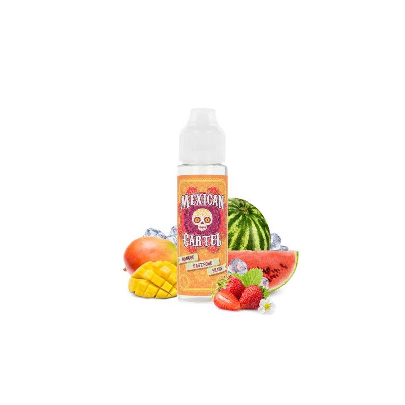 Premix Mexican Cartel - Mangue Pastèque Fraise 50/75ml Premix Mexican Cartel - Mangue Pastèque Fraise 50/75ml