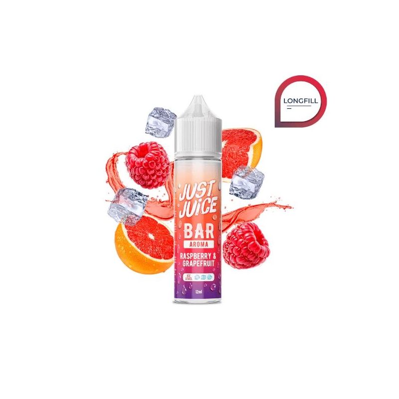 Longfill Just Juice - Raspberry Grapefruit 12/60ml Longfill Just Juice - Raspberry Grapefruit 12/60ml