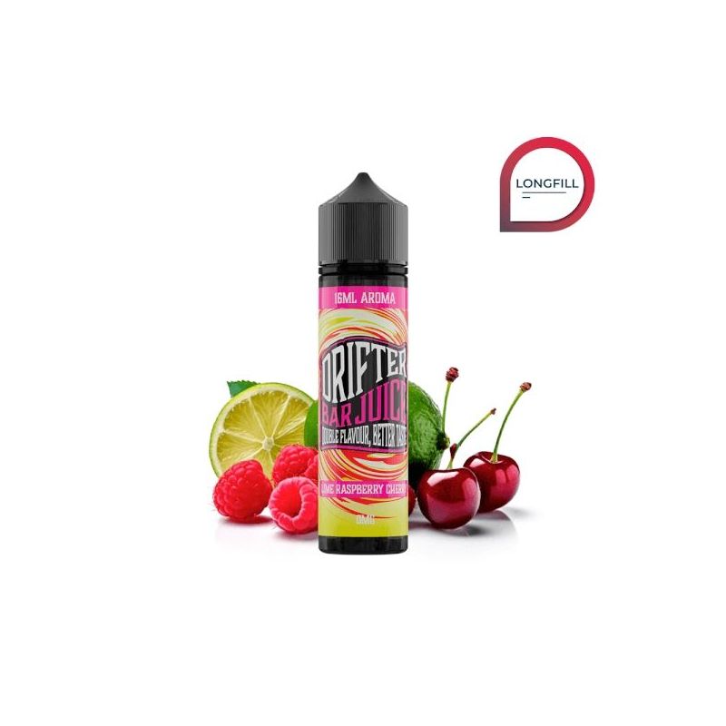 Longfill Drifter Bar - Lime Raspberry Cherry 16/60ml Longfill Drifter Bar - Lime Raspberry Cherry 16/60ml
