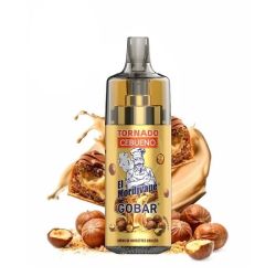 El Mordjvape & Chocovape Dubaï 0.7Ω 20mg - Cebueno x Tornado 10000 by Gobar - Creme de noisettes grillees