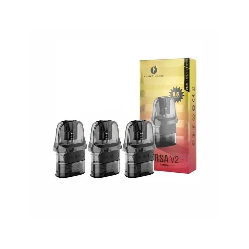 Kartridż Ursa Nano V2 0.6 OHM 2.5ml Kartridż Ursa Nano V2 0.6 OHM 2.5ml
