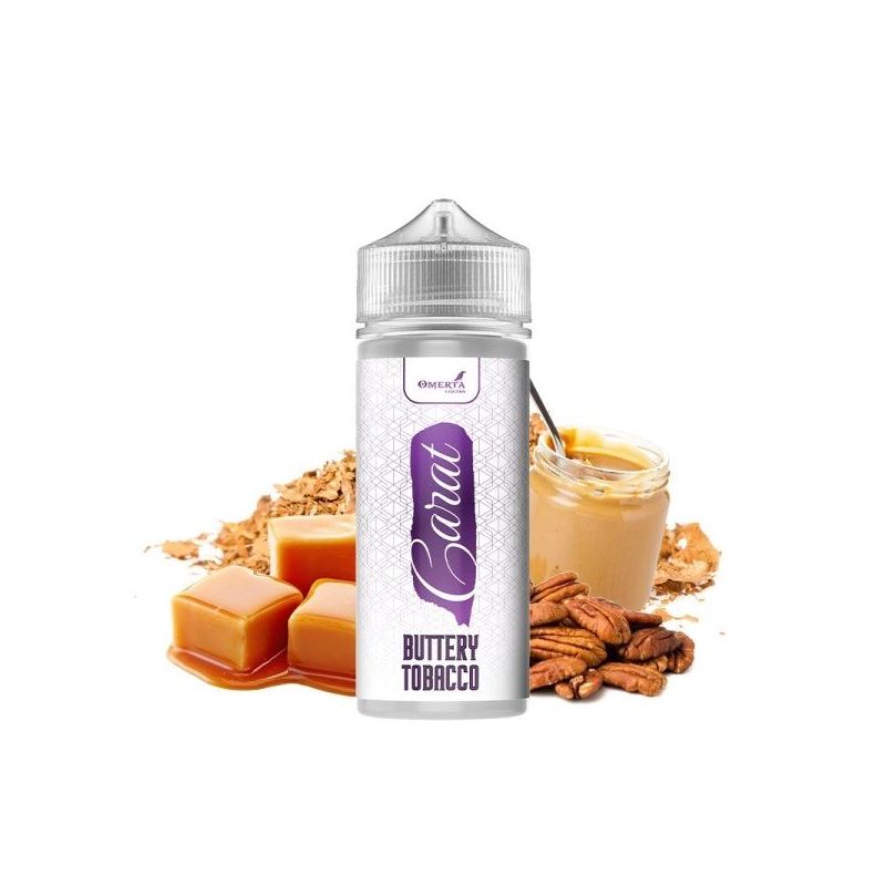 Premix Carat by Omerta Liquids - Buttery Tobacco 100/120ml Premix Carat by Omerta Liquids - Buttery Tobacco 100/120ml