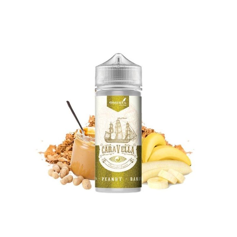 Premix Caravella by Omerta Liquids - RY4 Peanut Banana 100/120ml Premix Caravella by Omerta Liquids - RY4 Peanut Banana 100/120ml