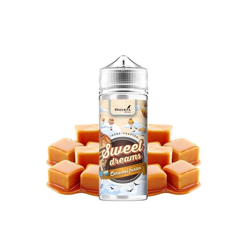 Premix Sweet Dreams by Omerta Liquids - Caramel Fusion 100/120ml Premix Sweet Dreams by Omerta Liquids - Caramel Fusion 100/120ml