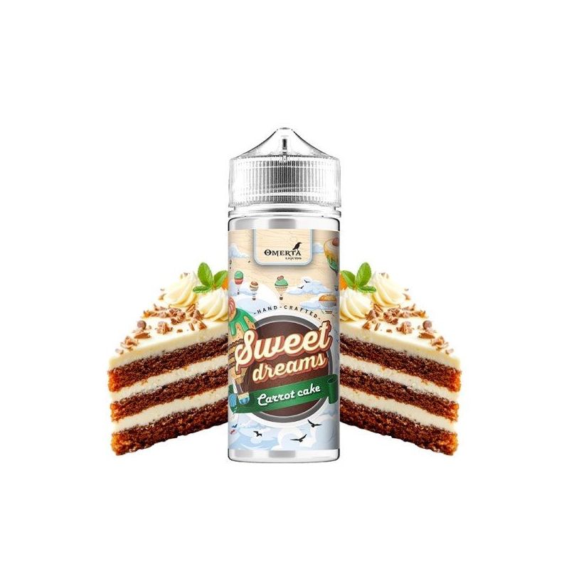 Premix Sweet Dreams by Omerta Liquids - Carrot Cake 100/120ml