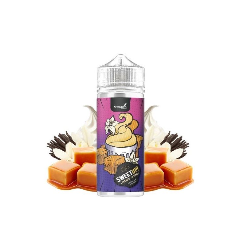Premix SweetUp by Omerta Liquids - Caramel Custard 100/120ml Premix SweetUp by Omerta Liquids - Caramel Custard 100/120ml