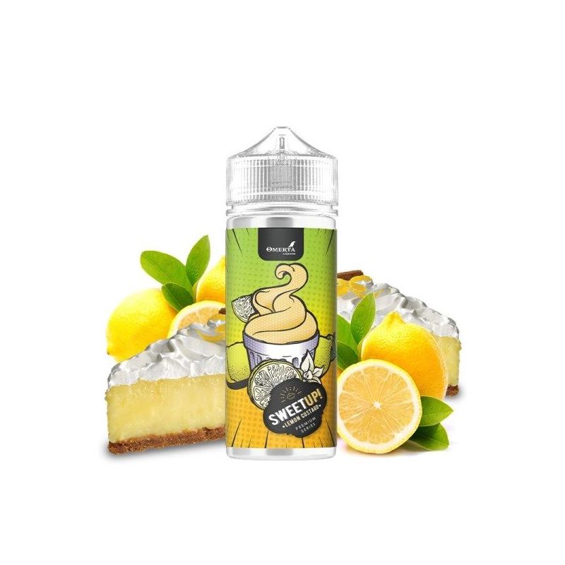 Premix SweetUp by Omerta Liquids - Lemon Custard 100/120ml Premix SweetUp by Omerta Liquids - Lemon Custard 100/120ml
