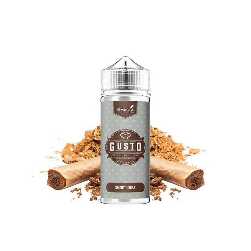 Premix Gusto by Omerta Liquids - Smooth Cigar 100/120ml Premix Gusto by Omerta Liquids - Smooth Cigar 100/120ml