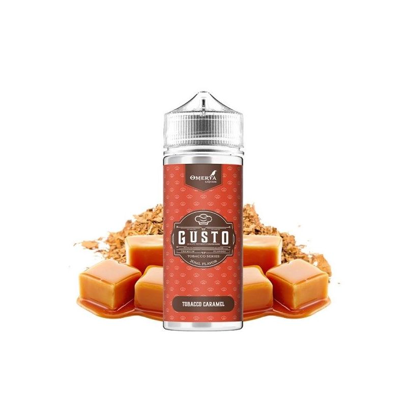 Premix Gusto by Omerta Liquids - Tobacco Caramel 100/120ml