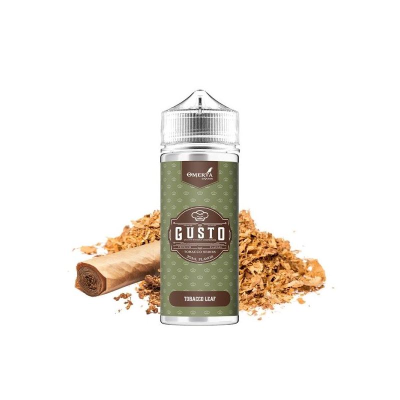 Premix Gusto by Omerta Liquids - Tobacco Leaf 100/120ml