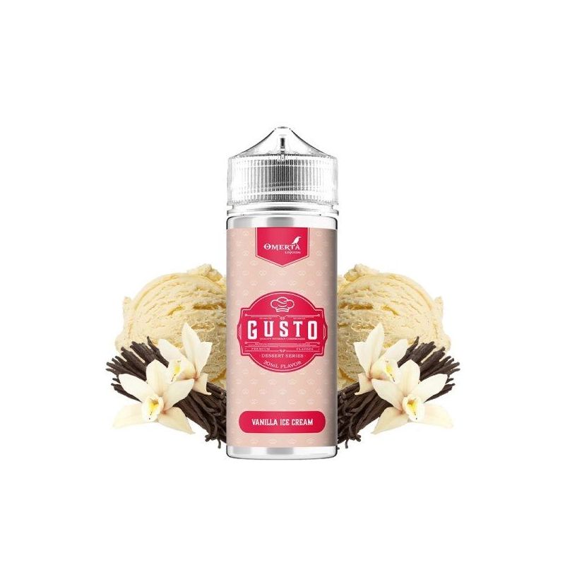 Premix Gusto by Omerta Liquids - Vanilla Ice Cream 100/120ml