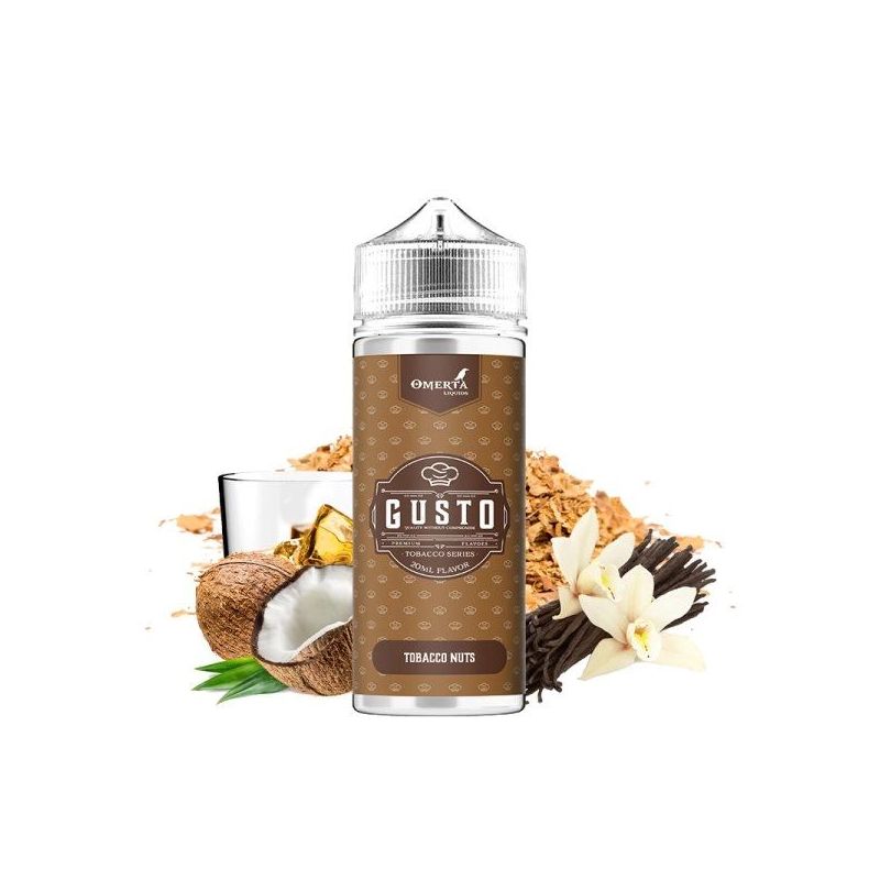 Premix Gusto by Omerta Liquids - Tobacco Nuts 100/120ml