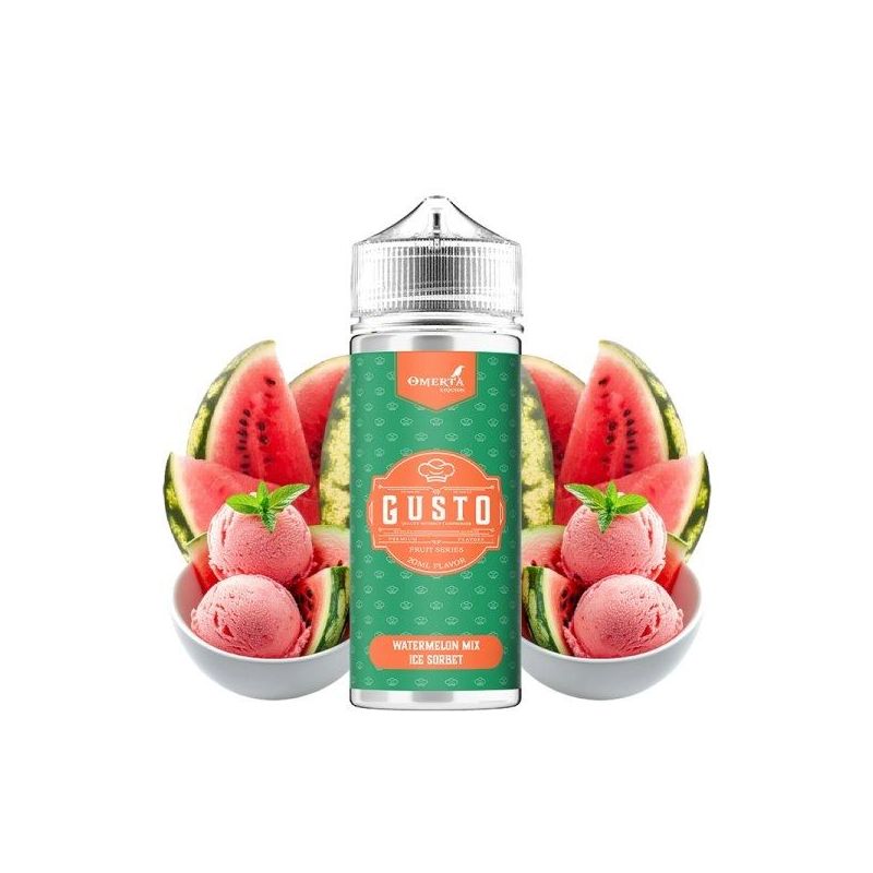Premix Gusto by Omerta Liquids - Watermelon Mix Ice Sorbet 100/120ml